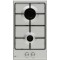 Thermogatz TGS 9311 IX Domino Εστία Υγραερίου Αυτόνομη Inox 30x52εκ. Ασημί